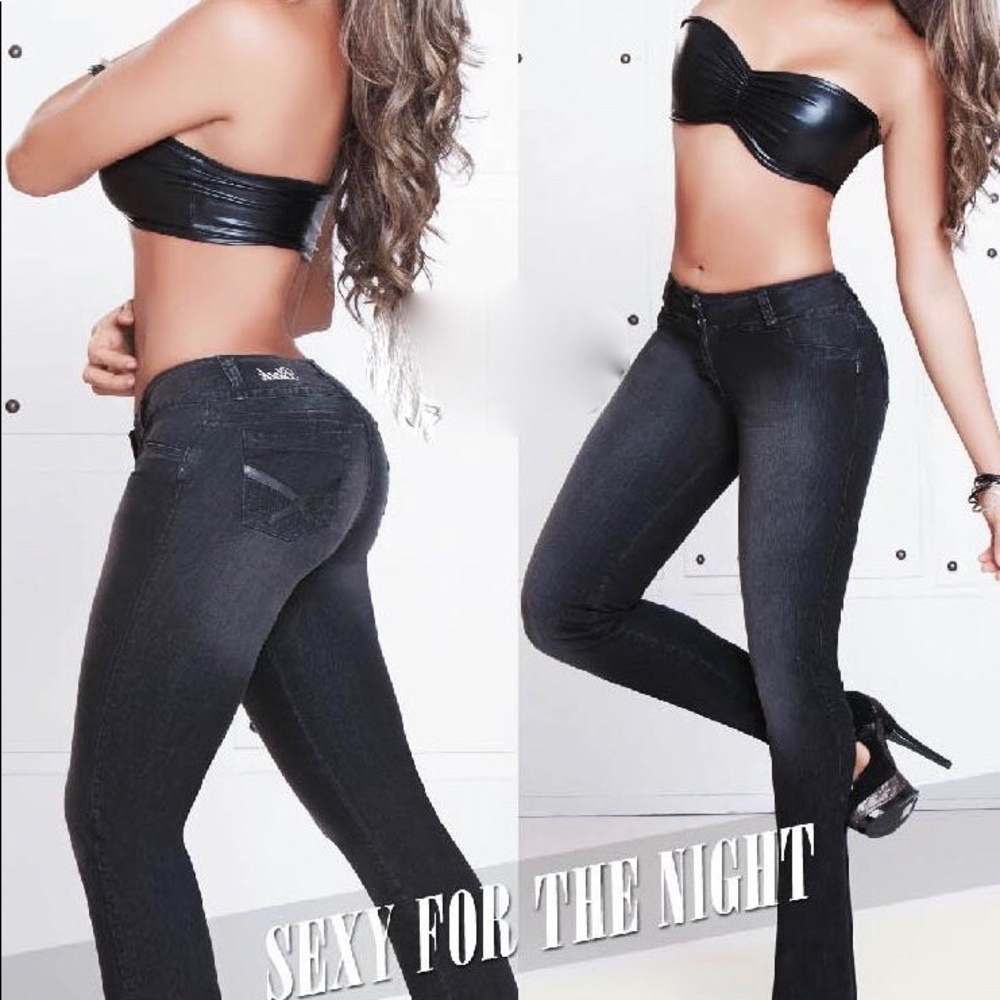 Butt lifting jeans, inseam 33, length 38, 42